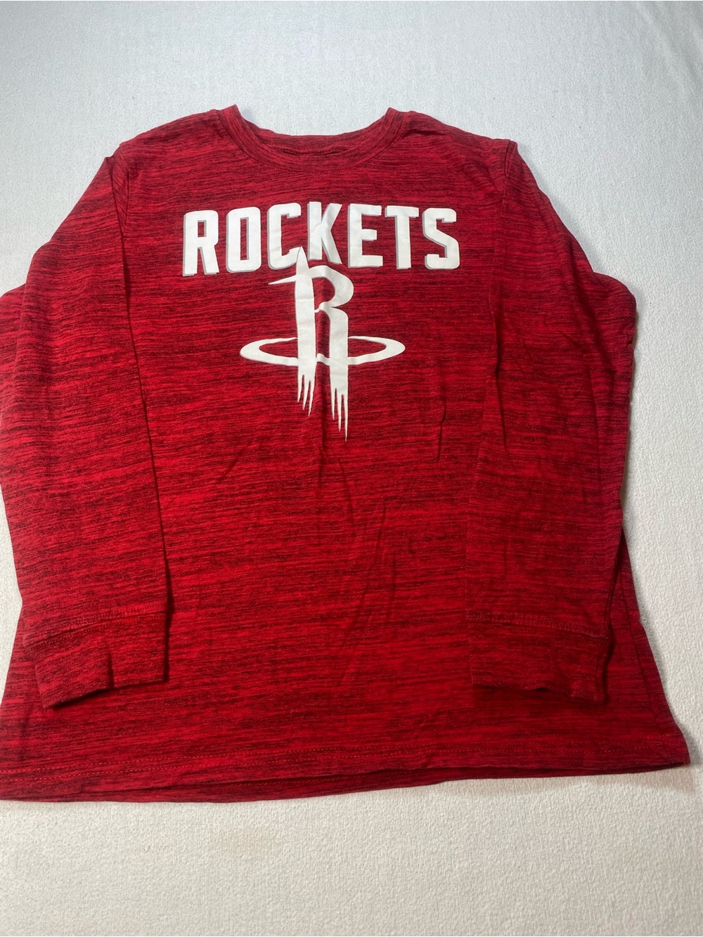 NBA Houston Rockets boys long sleeve size large